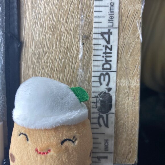 Squishville By Squishmallows Boba Bubble Tea Pineapple Avocado Mini Plush Toy - Picture 13 of 15